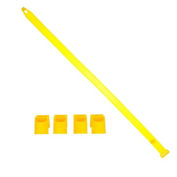 FELTECHELECTR 1Set Orange Tree Protection Support with Slope Design for Secure Tree Fixing