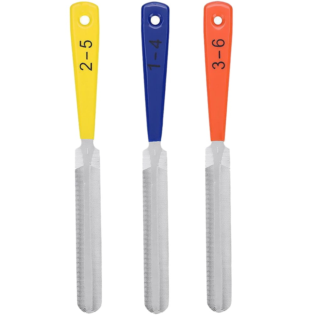 Nut File HOOWIFFY Alloy Nut Files for Guitar and Ukulele Modifying Tools ...