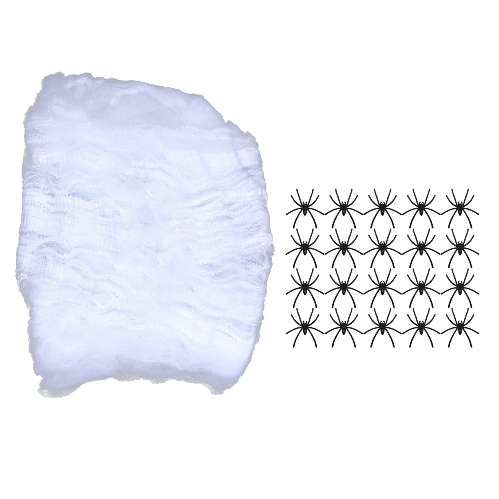 1 Set Halloween Spider  with Fake Spiders Extra Large Realistic