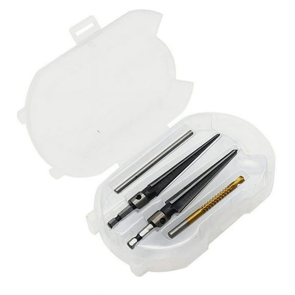 1 Set Handheld Tapered Reamer 5-16mm 3-13mm Bridge Pin Hole Reamers Machinist Luthier Tools