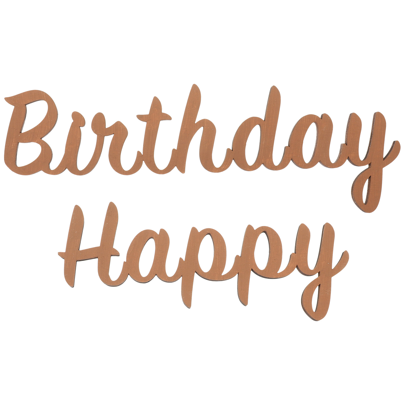 1 Set Happy Birthday Wood Letters Wall Sign Happy Birthday Wall Decals