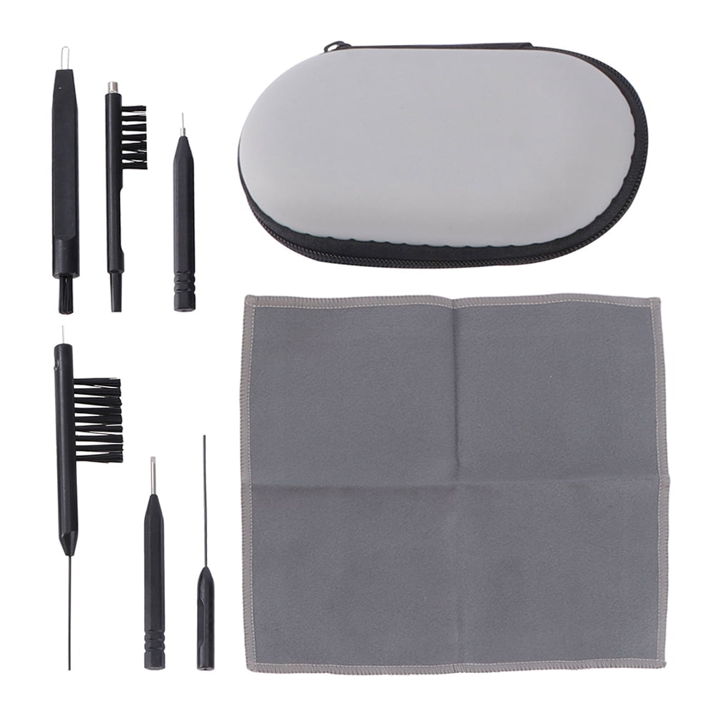 1 Set Hearing aid Cleaning Kits Portable Brush Vent Cleaner Wax Loop