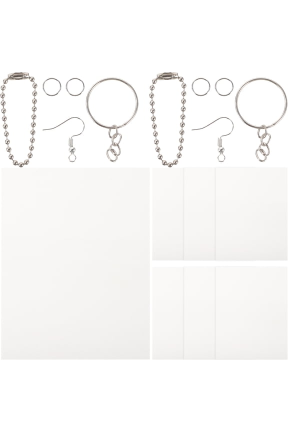 Heat for Shrink Tubing DIY Production Key Chain Accessories Kit