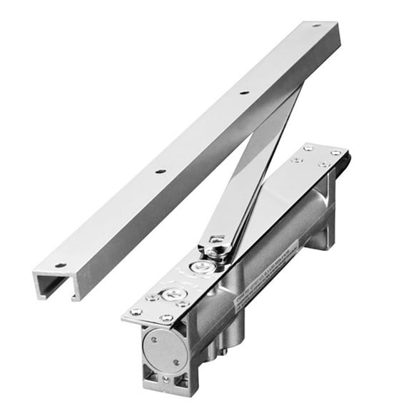 1 Set Hidden Automatic Door Closer Home Hydraulic Buffer Security System Adjustable Closer