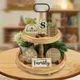 1 Set Home Tiered Tray Decoration Set Home Tiered Extra Large Serving