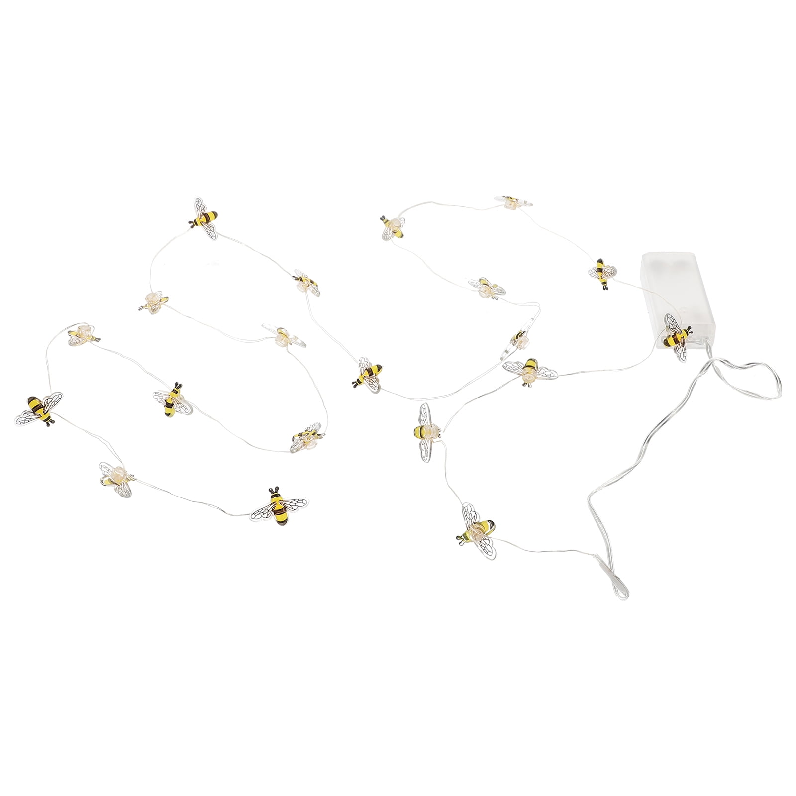 1 Set Honey Bee String Lights Fairy Garden Lights for Outdoor Home Lawn Patio