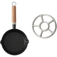 thumbnail image 1 of 1 Set Hot Oil Pan Mini Heater Ceramic Frying Pan Ceramic Cookware Mini Omelet Pan Small Frying Pan Frying Steak Pan Oil Heating Pot Oil Heating Pan Oil Heating Skillet Oil Noodles, 1 of 9