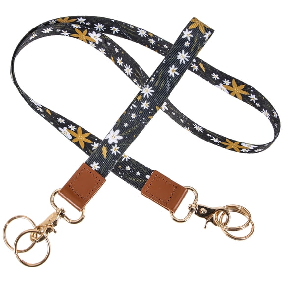 1 Set ID Card Lanyard Wrist Lanyard Phone Hanging Strap Cell Phone Strap Key Lanyard