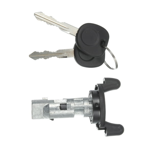 Unique Bargains 1 Set Ignition Switch Lock Cylinder for Chevy Silverado 1500 1999-2004 Metal with 2 Keys