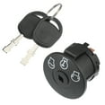 thumbnail image 1 of 1 Set Ignition Switch Starter with Keys Replacement for Yardman LT5 Lawn Tractor Durable, 1 of 7