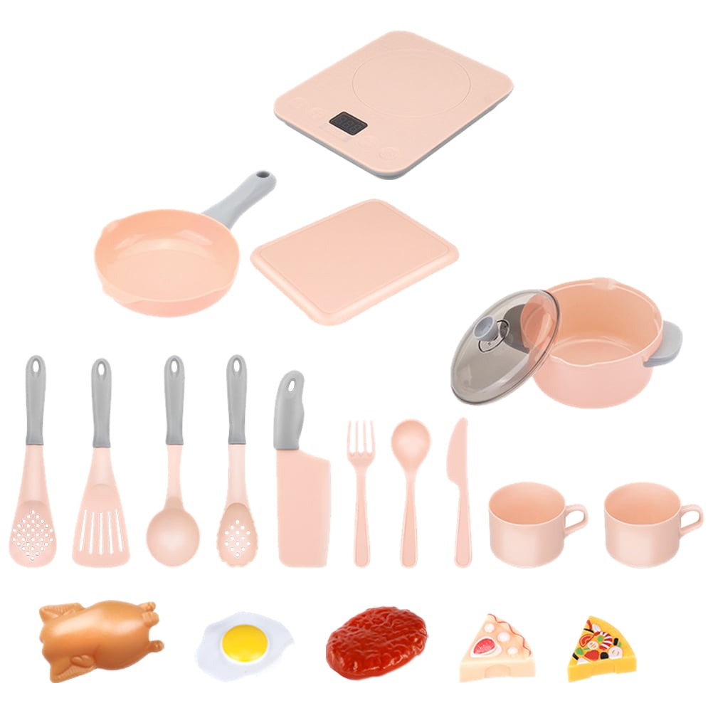 1 Set Imitation Kitchen Utensils Toy Pretend Induction Cooker Appliance ...