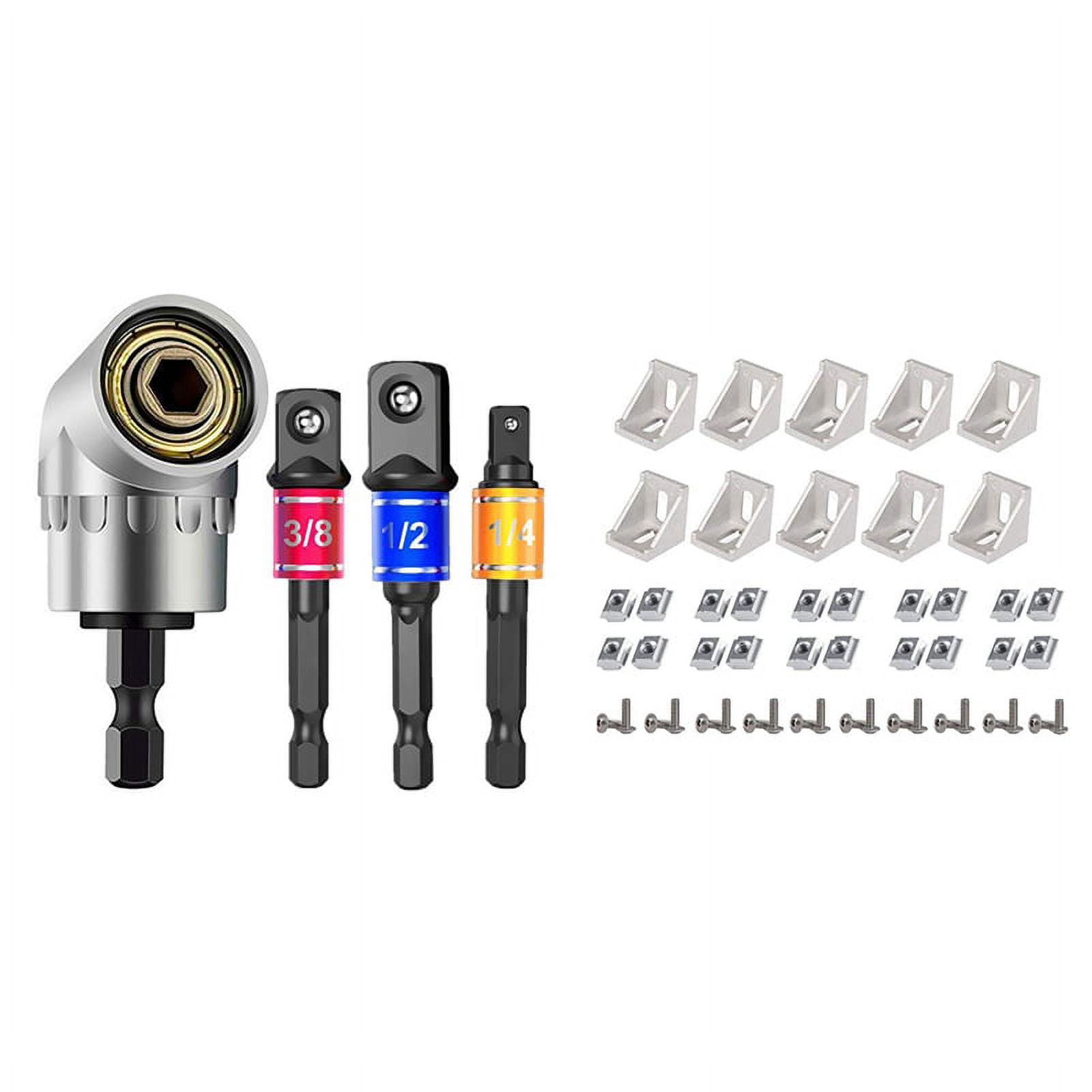 1 Set Impact Grade Power Hand Tools Driver Sockets Adapter & 50 Pcs ...