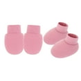 thumbnail image 1 of 1 Set Infant Cotton Mittens Anti Scratch Hand Covers Soft & Breathable Gloves & Socks for 0-6 Months Boys Girls, 1 of 8