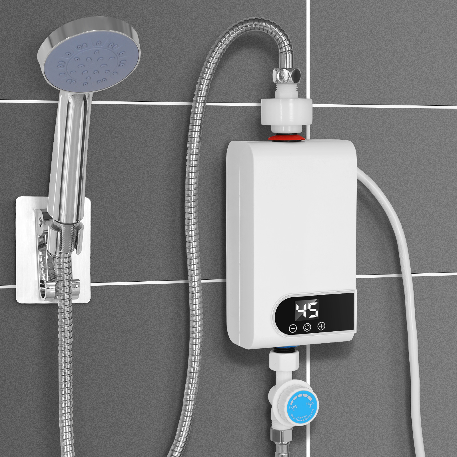 1 Set Instant Electric Water Heater Small Mini Portable Constant