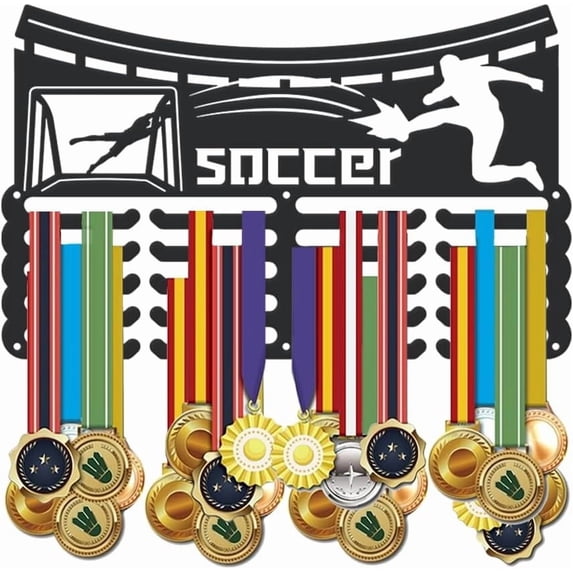 1 Set Iron Medal Holder Medals Display Hanger Rack Medal Holder Frame ...