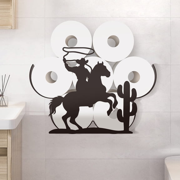 1 Set Iron Napkin Holder Home Decorations Cattle 365x115x250mm for DIY