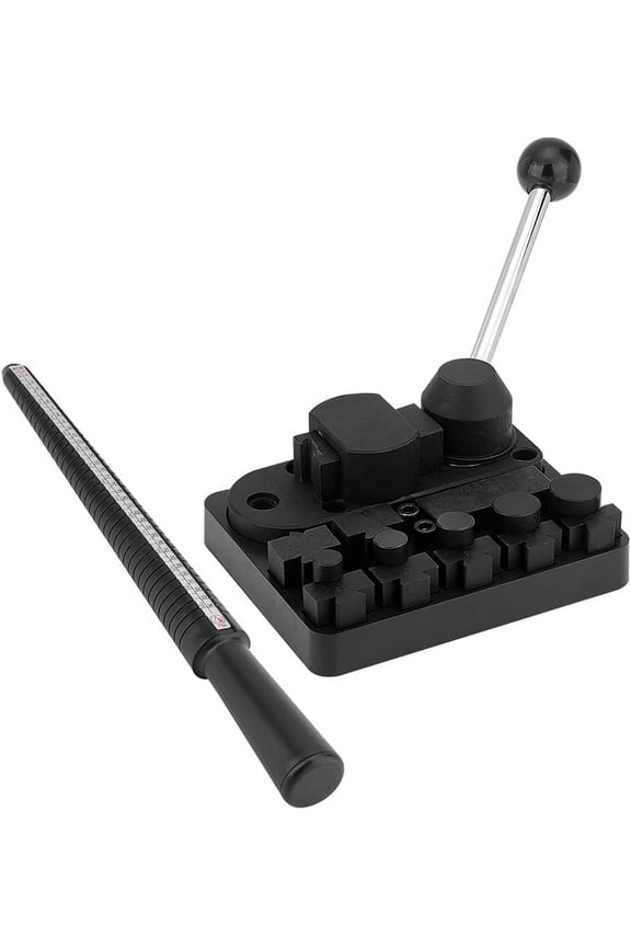 1 Set Jewelry Ring Bending Machine Ring Sizer Measuring Tool Ring Making Tool Ring Stretcher Enlarger Expander Nylon Dies Blanks Ring Bending Maker Machine Sizer Measuring Tool colorful