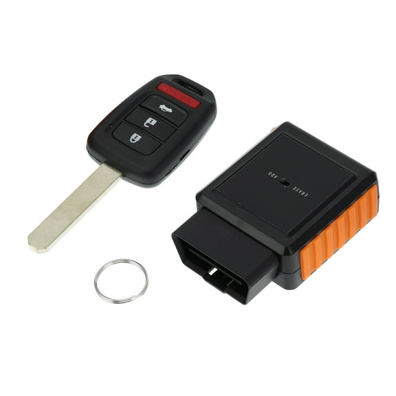 1 Set Key Programmer Tool Keyless Entry Remote Key Fob for Honda Civic MLBHLIK6-1TA 4 Button 433Mhz