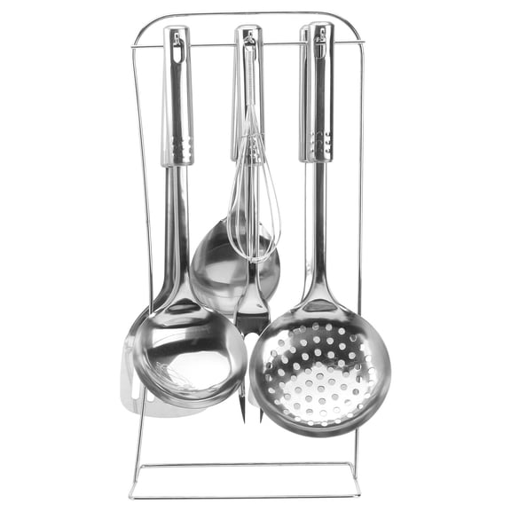 1 Set Kitchen Utensils Kit Household Cooking Utensil Stainless Steel Cookware