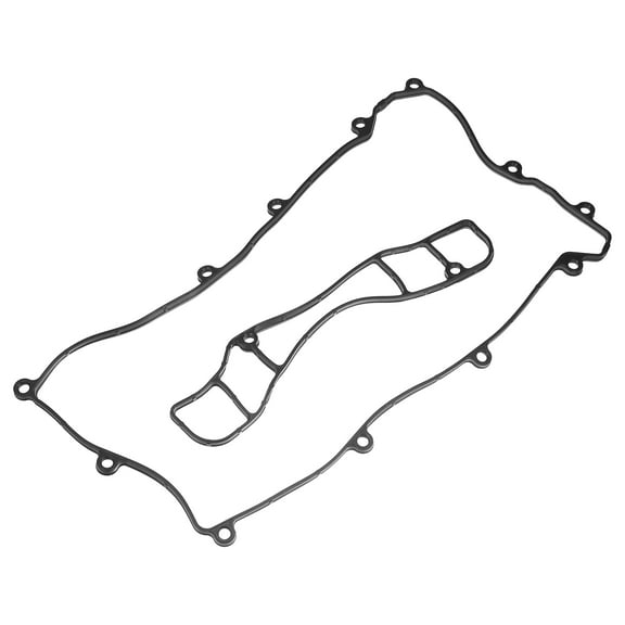 Unique Bargains 1 Set L3K910230 Engine Intake Manifold Gasket Replacement Black for Mazda 3 6 CX-7