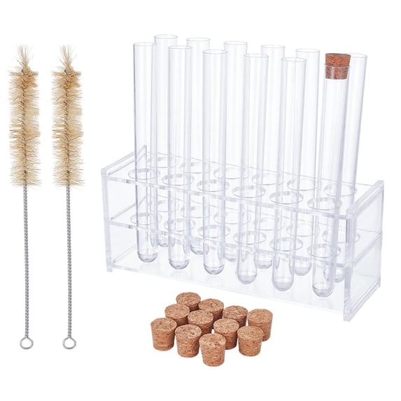 1 Set Lab Supplies Kits 1Pc 12 Holes Glass Laboratory Test Tube Rack ...