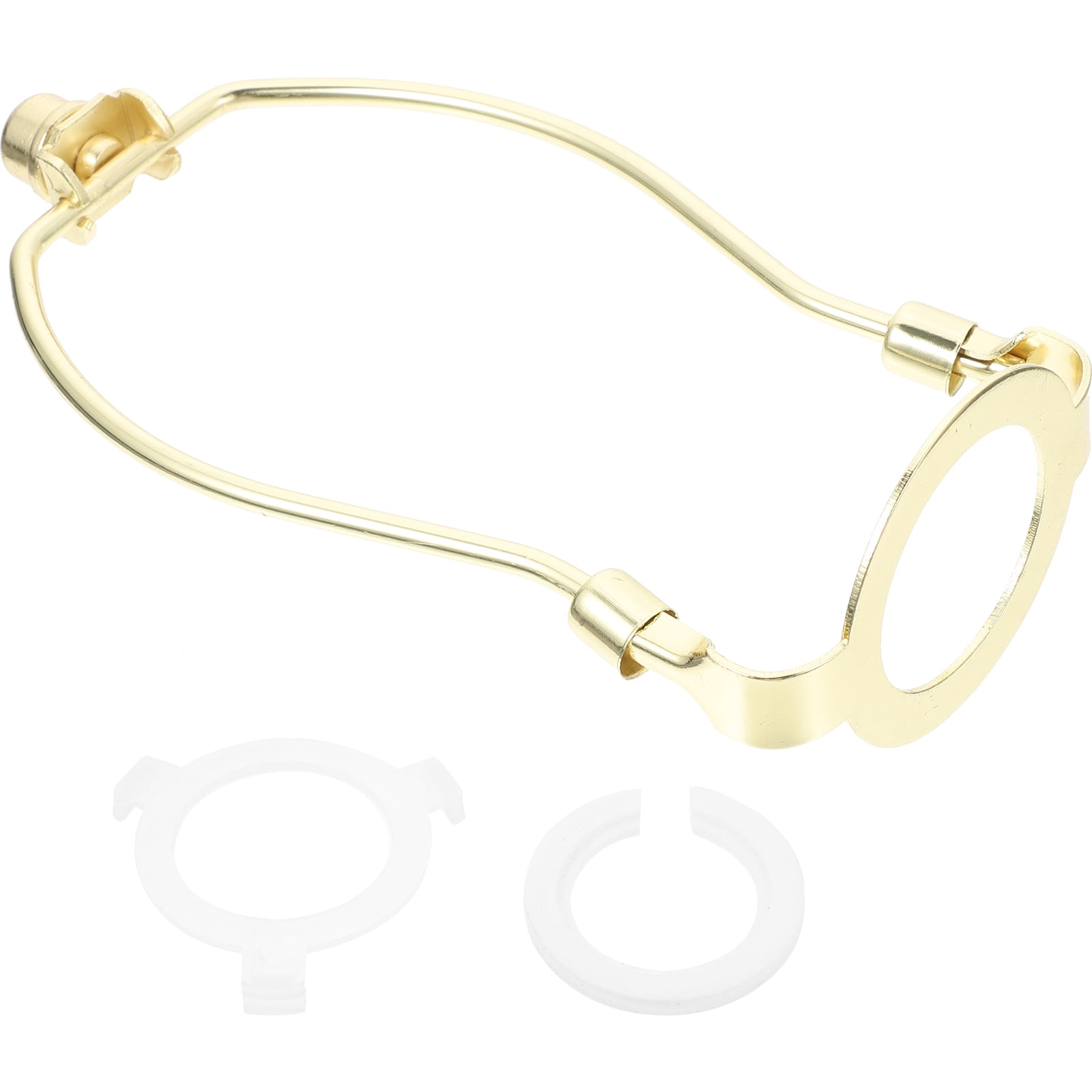 1 Set Lamp Harp 6 Inch Heavy Duty Lamp Shade Bracket Lampshade Adapter