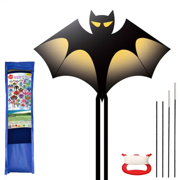 1 Set Large 47 Inch 's Kite With Polyester Fabric Perfect Single Line Flying Toy For Play Beach And Park