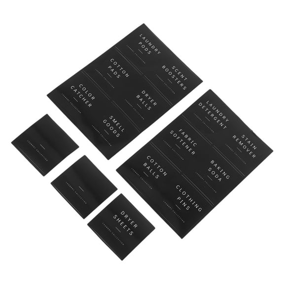 1 Set Laundry Room Labels Waterproof Stickers For Laundry Liquid Containers Bathroom Labels For Organizing Laundry Bottle Labels