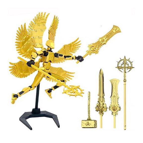 1 Set Lucky 13 Figure Robot Toys Joint Movable 3D Printing Generation Doll