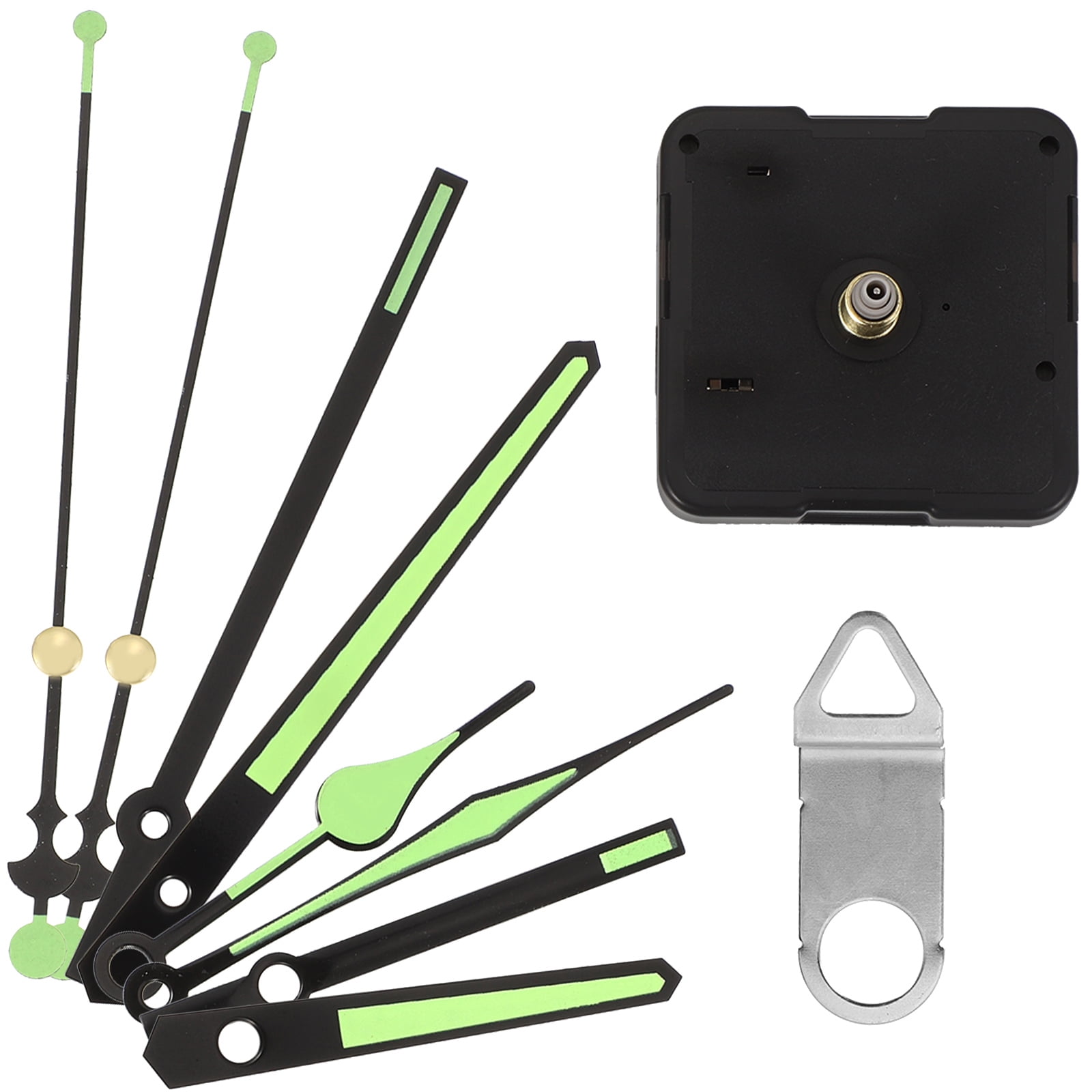 1 Set Luminous Clock Hands Clock Mechanism Battery Operated Clock