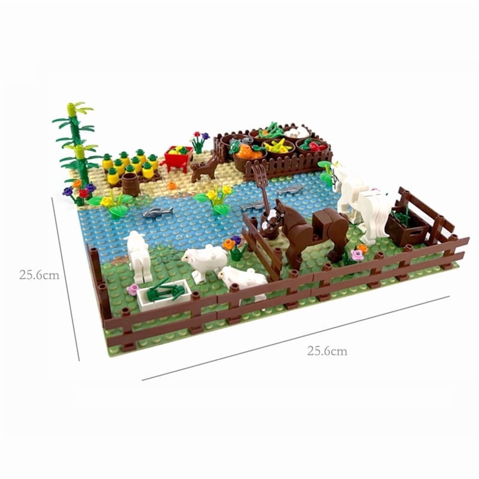 1 Set MOC Scene Building Blocks Set – Pumpkin Field, Chicken Coop ...