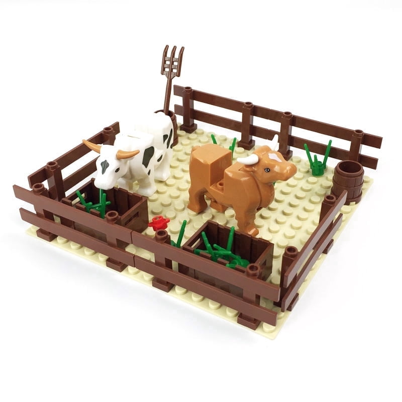 1 Set MOC Scene Building Blocks Set – Pumpkin Field, Chicken Coop ...