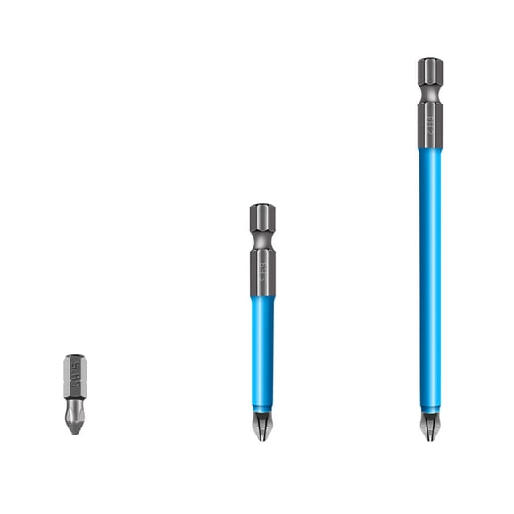 1 Set Magnetic Screwdriver for Head Screw Installation Alloy Steel Blue Tightening Non-slip Multi-purpose Power Tools