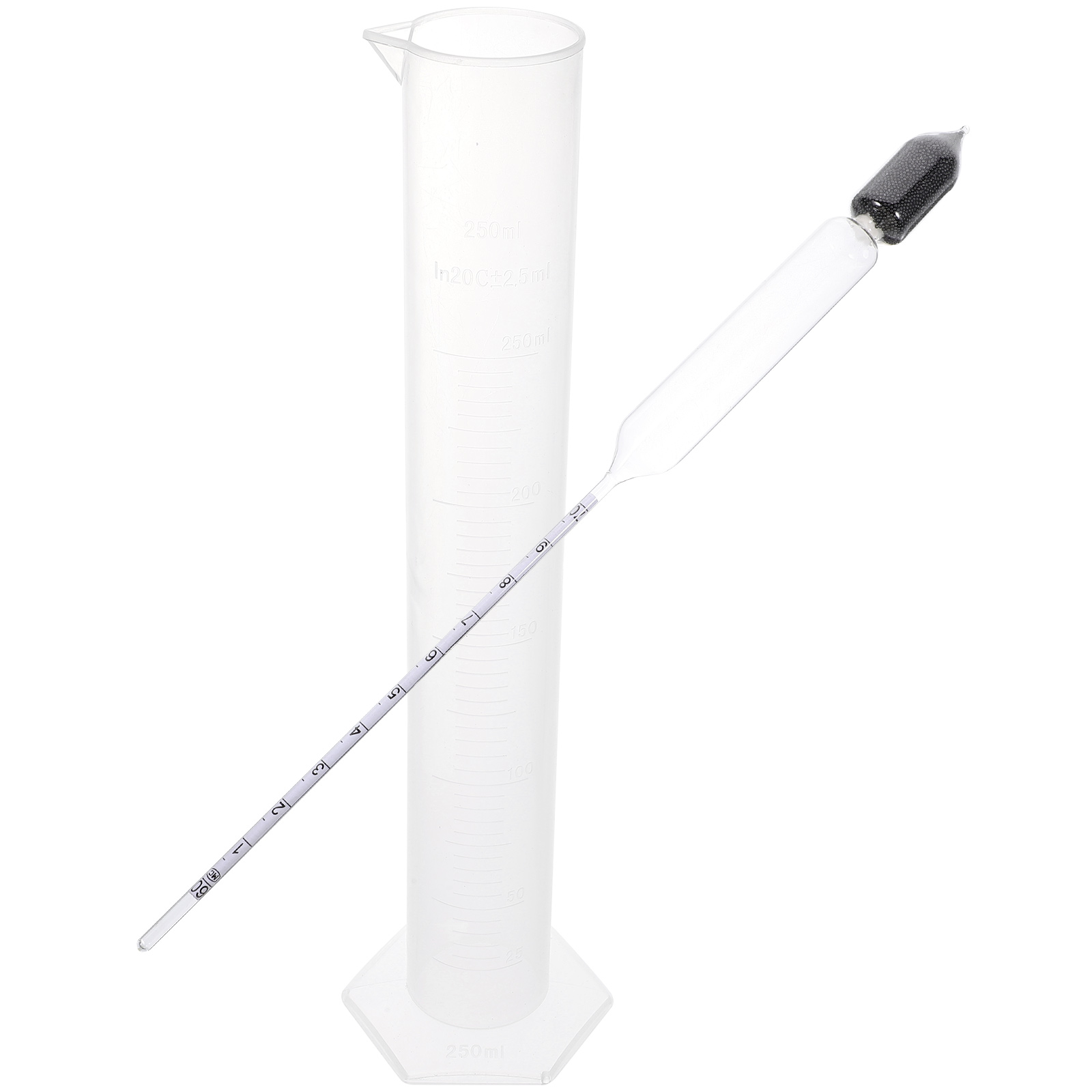 1 Set Maple Syrup Hydrometer Kit Maple Syrup Test Cup for Accurate