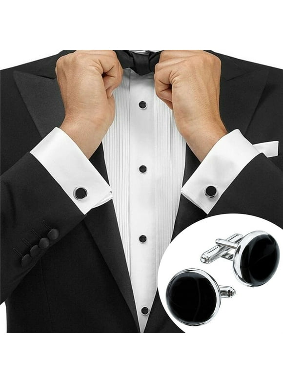 Tuxedo Shirt Studs And Cufflinks