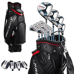 Golf Club Set Multi Comprehensive Kit with Titanium Driver and Stainless Hybrids for Beginners