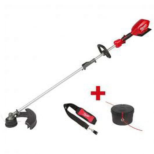 1 Set Milwaukee 2825 20St M18 Fuel Brushless Cordless String Grass Trimmer With Shoulder Strap Trimmer Head Walmart