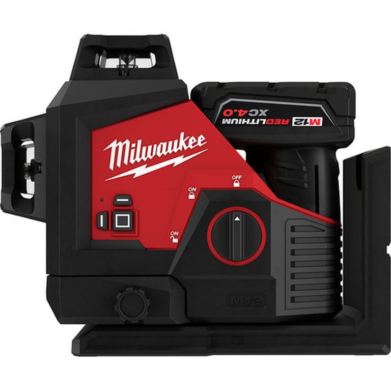 1 Set, Milwaukee 3632-21 M12 Green 360 3-Plane Laser Kit - Walmart.com