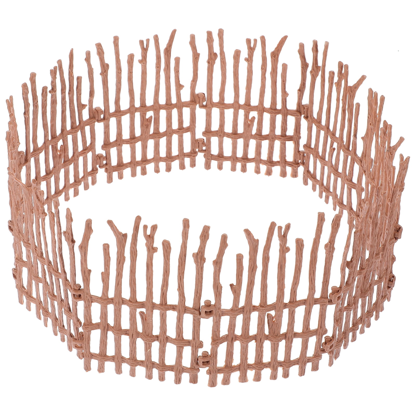 1 Set Miniature Farm Fences Dolls House Fence DIY Micro Landscape Sand