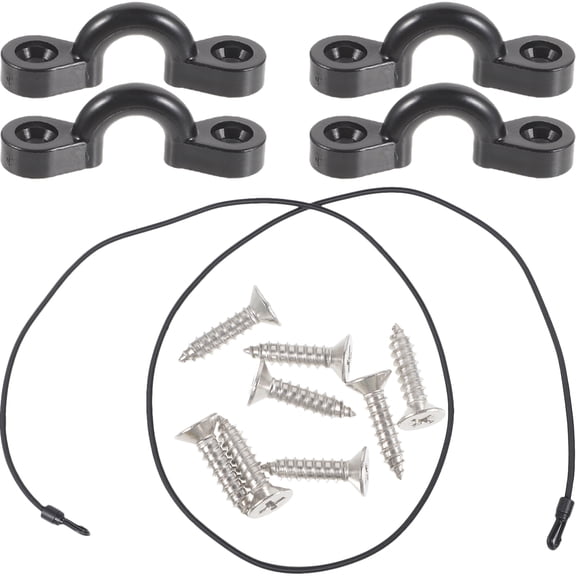 1 Set Mooring Rope for Boat Yacht Tie Rope Boat Bungee Cord Set Sailboat Rope Kayak Bungee Kit