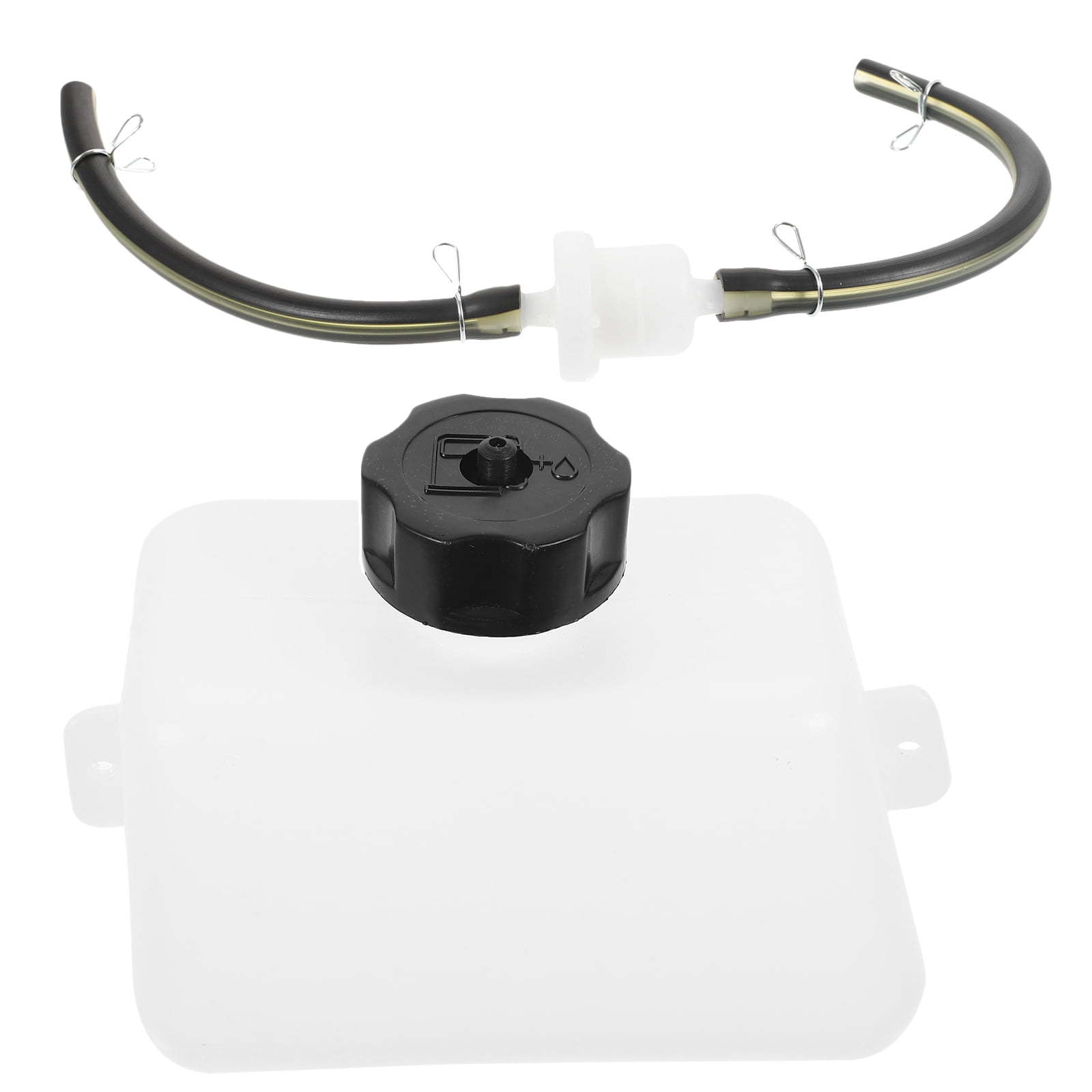 1 Set  Motorcycle Fuel Tank Mini Bike Small Gas Tank Gas Jar and Fuel Line for 49CC 2 Stroke
