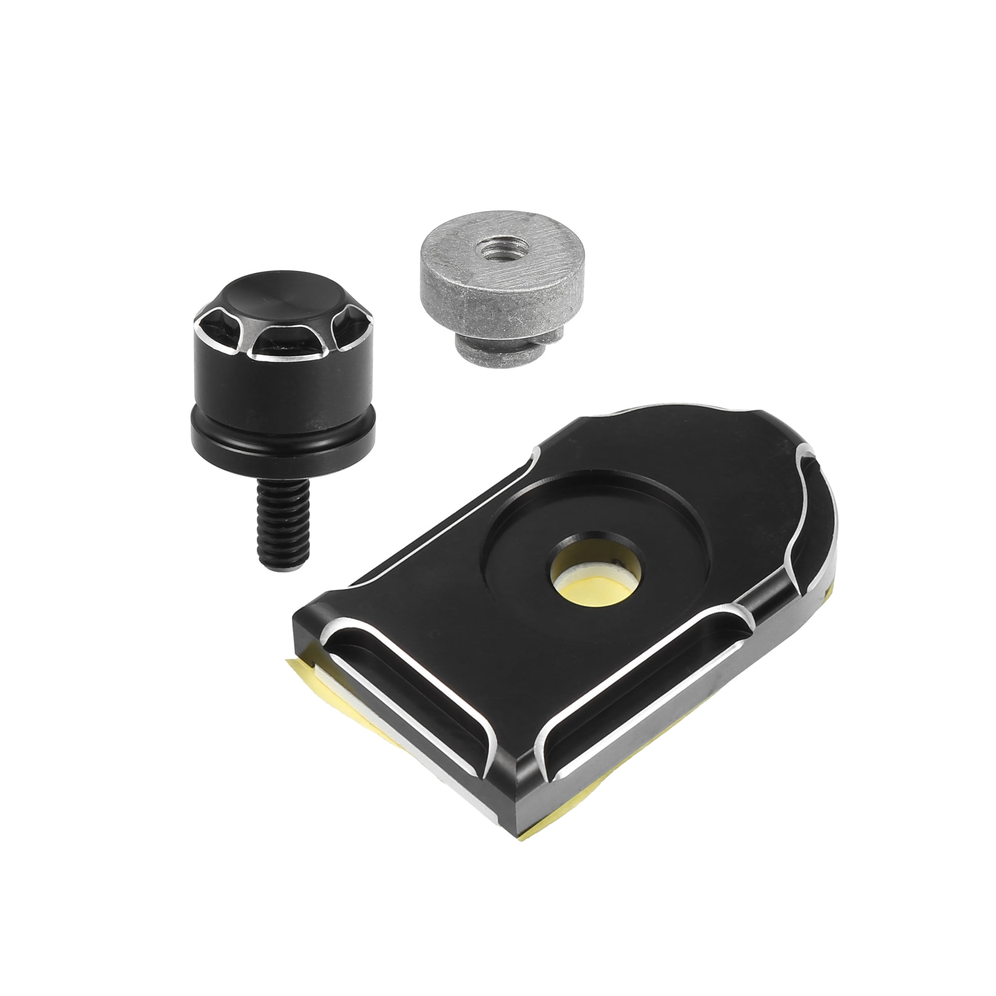 Yetaha Aluminum Motorcycle Rear Seat Bolt Tab Screw Mount Knob Cover For Sportst