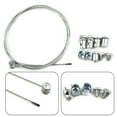 thumbnail image 1 of 1 Set Motorcycle Throttle Clutch & Brake Emergency Cable Repair Kit Universal, 1 of 8