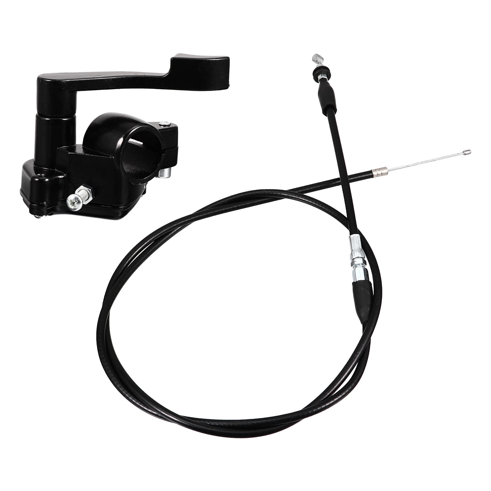 Set Motorcycle Thumb Throttle Cable Accelerator with Accelerator