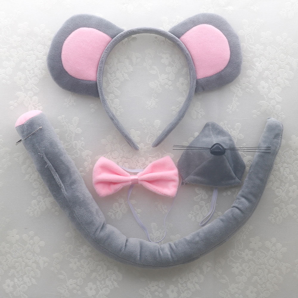 1 Set Mouse Costume Accessories Set Include Costume Tutu Skirt Headband