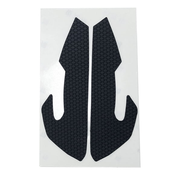 1 Set Mouse Skin Mouse Side Pads Left Right Button Stickers for Viper Ultimate Mice Curved Edges Silicone Grip