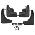 thumbnail image 1 of 1 Set Mud Flaps Splash Guard No-Drill Mudguards Wheels Protection Set with Hardware for Jeep, 1 of 6