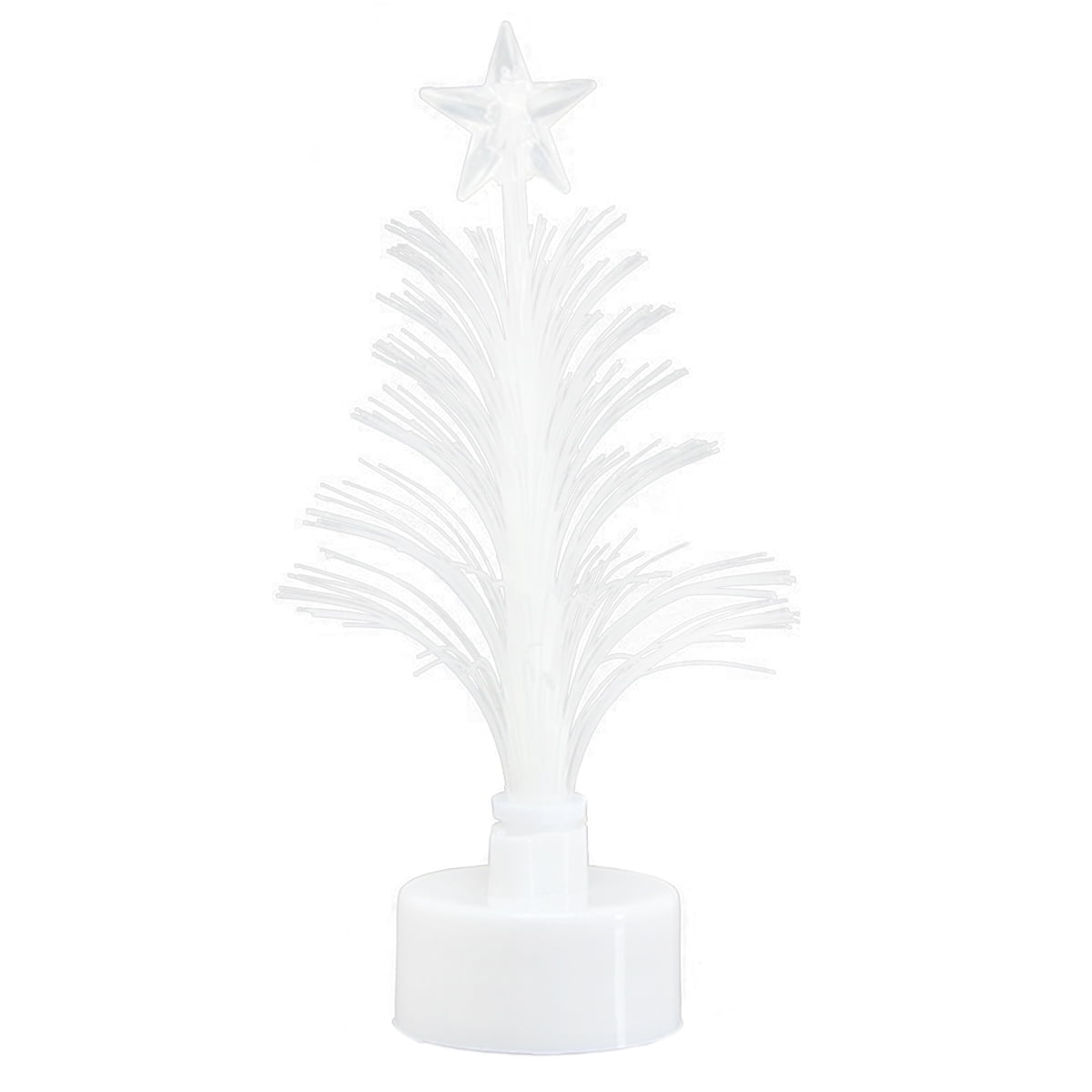 1 Set Multicolor Fiber Optic Christmas Tree with Stand Home Party Xmas Decoration Christmas Gift