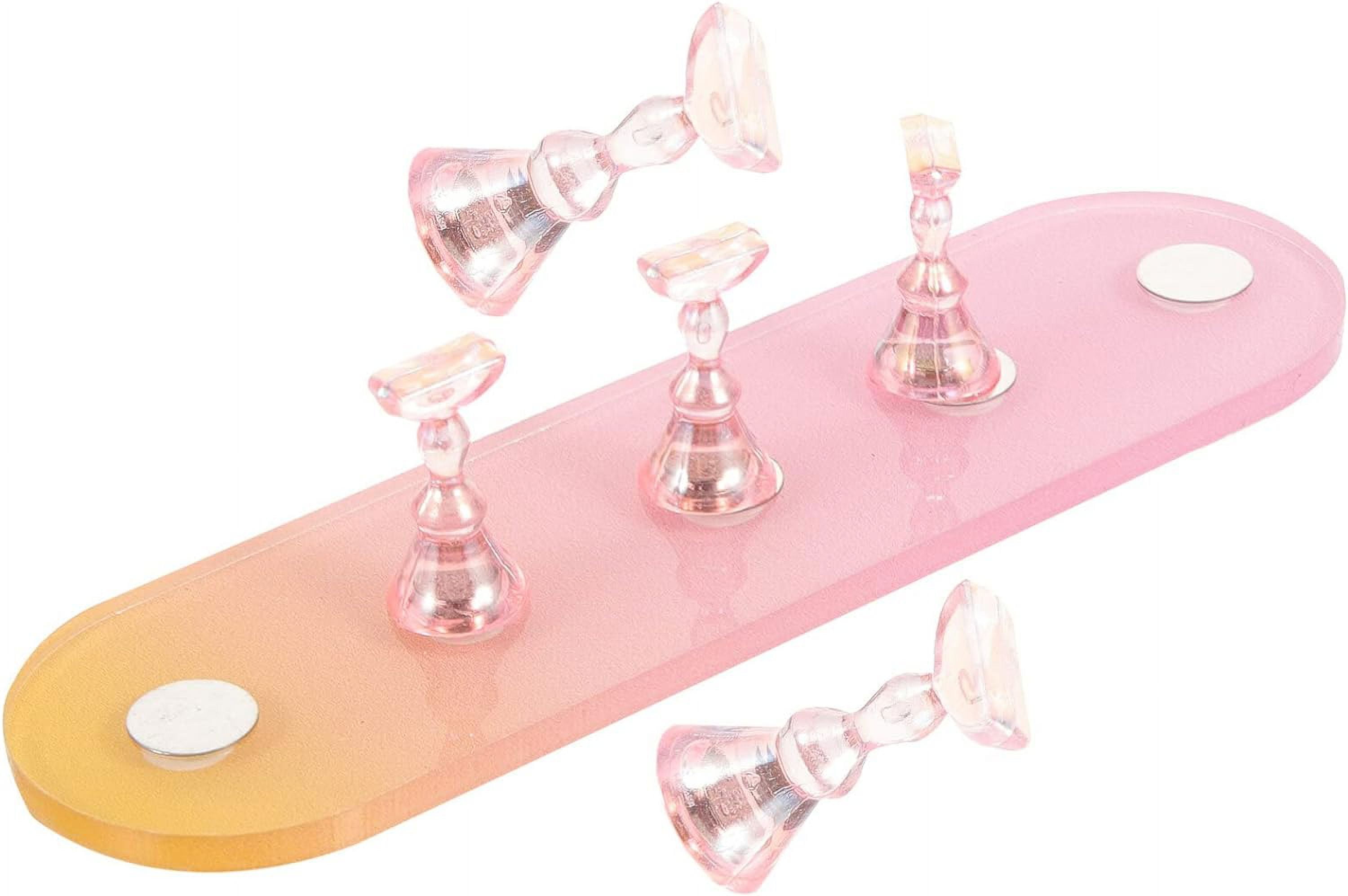 1 Set Nail Practice Holder Beauty Nail Holders Nail Tip Art Display ...