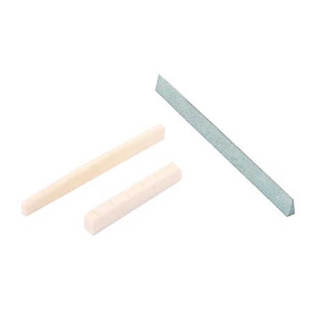 1 Set Natural Saddle Nut&Guitar Sanding ing Beam for Classical Guitar